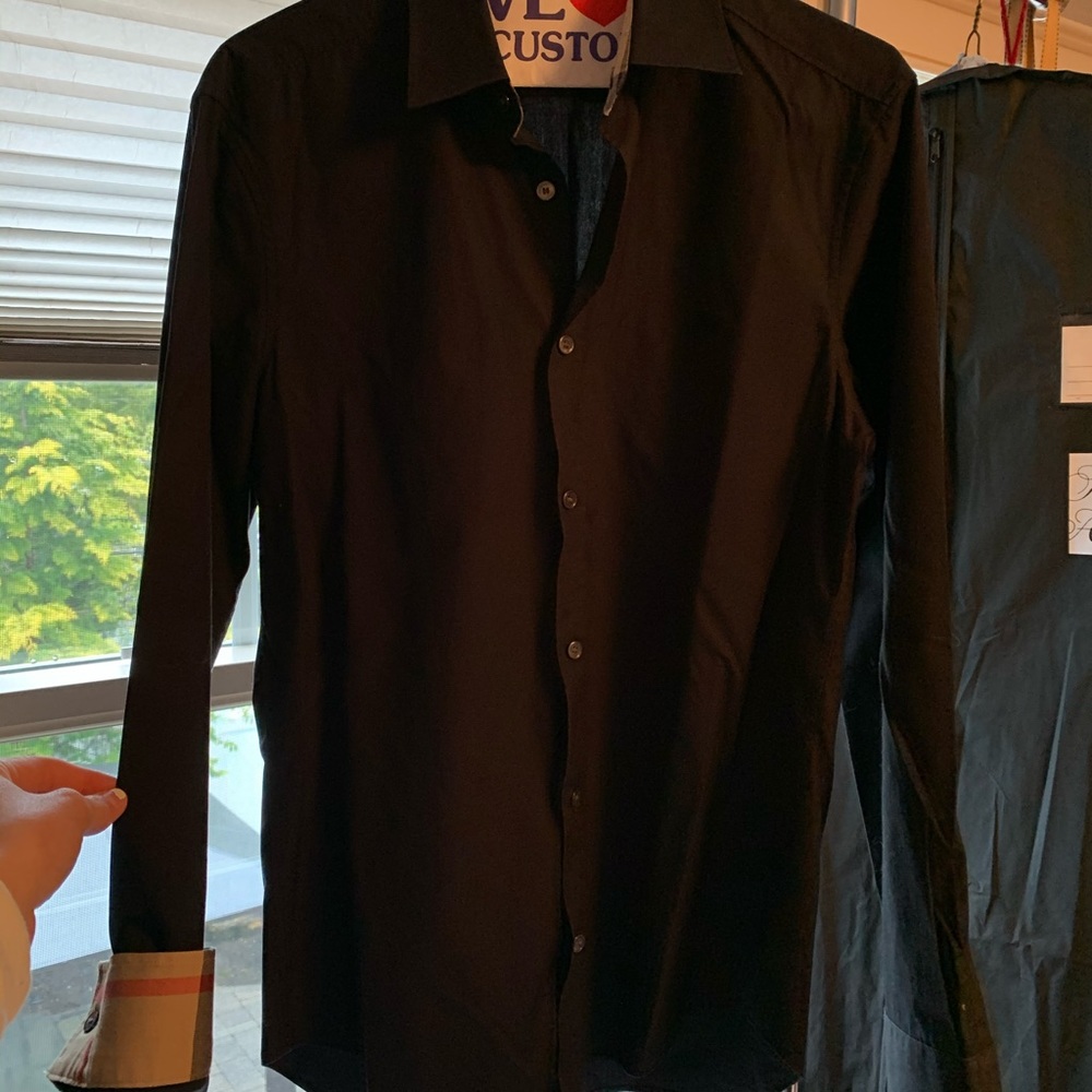 Burberry Brit Men Long Sleeve Dress Shirt